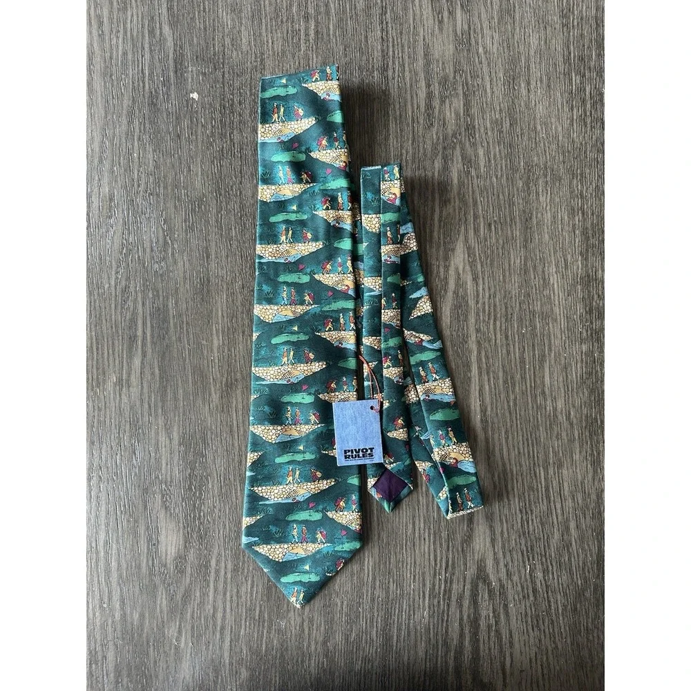 Pivot Rules Golf Theme Tie 